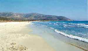 Greek beach Naxos