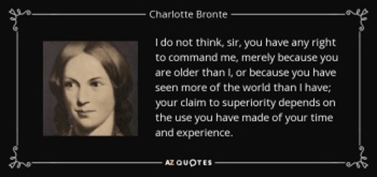 Bronte on aging