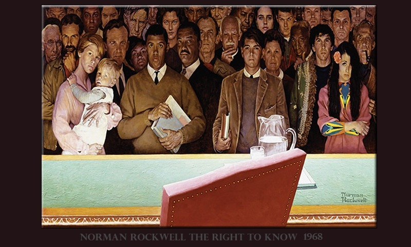 Norman Rockwell Right to Know